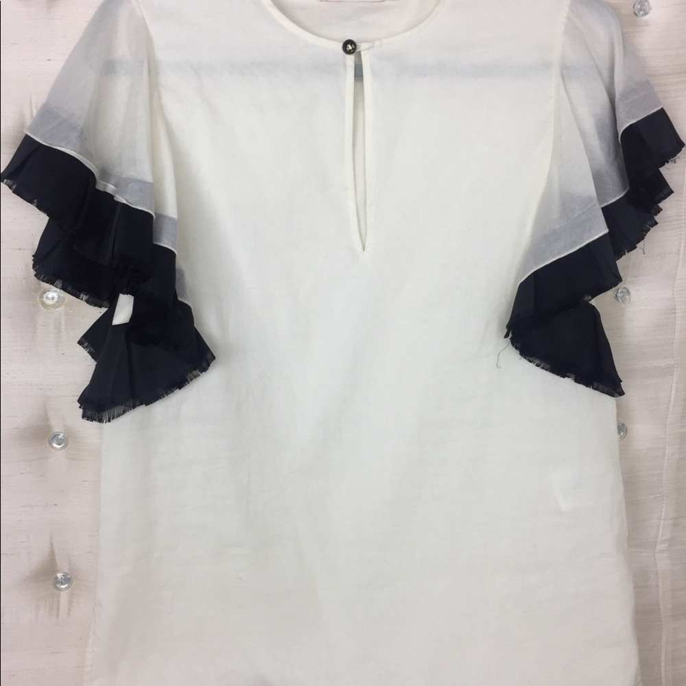 Tory Burch flare sleeve blouse